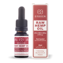Endoca RAW CBD Hemp Oil Drops 1500 mg. (15%)