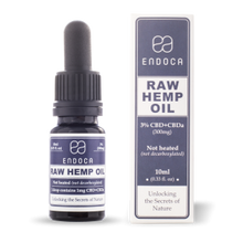 Endoca RAW CBD Hemp Oil Drops 300 mg. (3%)
